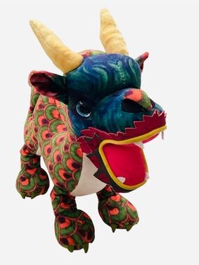 Plush dragon Aslan character from Ka Circ du Soleil  15”